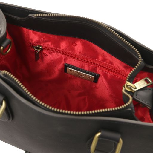 dama-leather-handbag-tl142564 - Musta - kuva 6