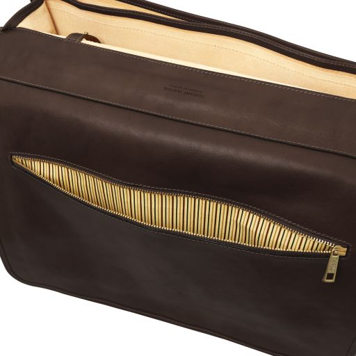 ancona-leather-messenger-bag-tl142073 - Tummanruskea - kuva 9