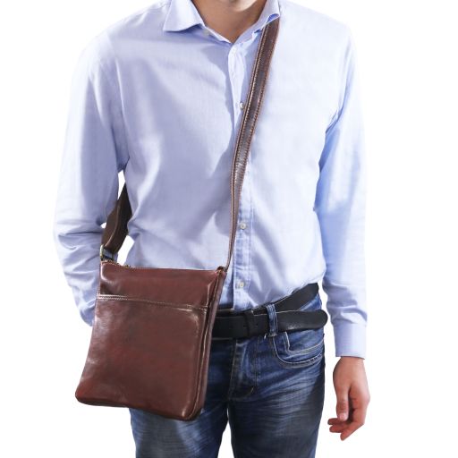 jason-leather-crossbody-bag-tl141300 - Ruskea - kuva 7