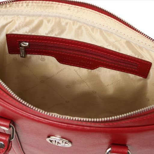 prato-exclusive-saffiano-leather-laptop-case-tl142453 - Punainen - kuva 4