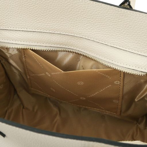 origami-leather-tote-tl142507 - Beige - kuva 6