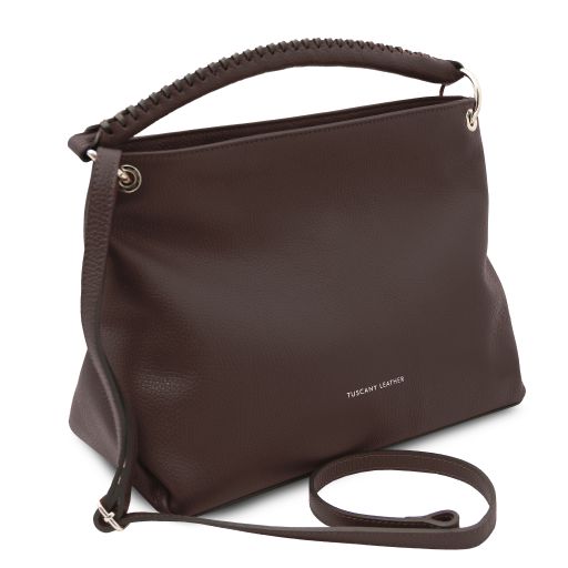 tl-bag-soft-leather-shoulder-bag-tl142087 - Chocolate - kuva 2
