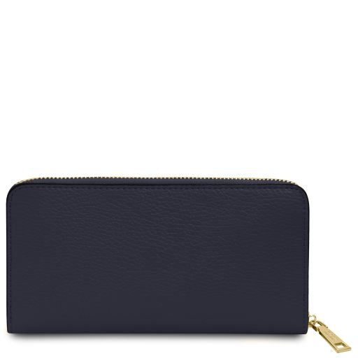 financier-exclusive-zip-around-leather-wallet-tl142485 - Tummansininen - kuva 3