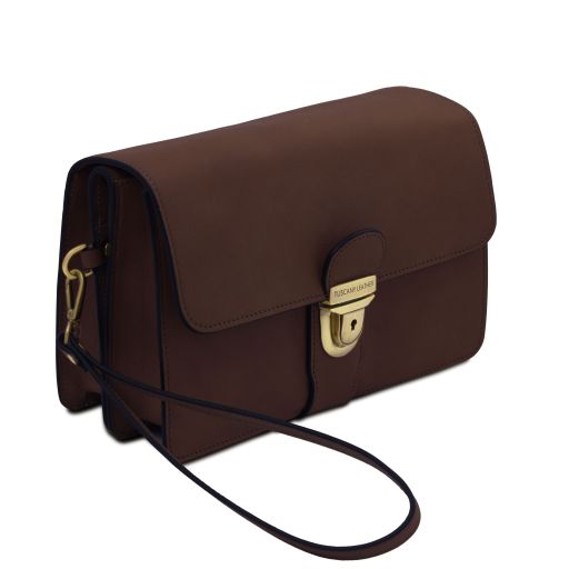 oliver-leather-handy-wrist-bag-tl142608 - Tummanruskea - kuva 2