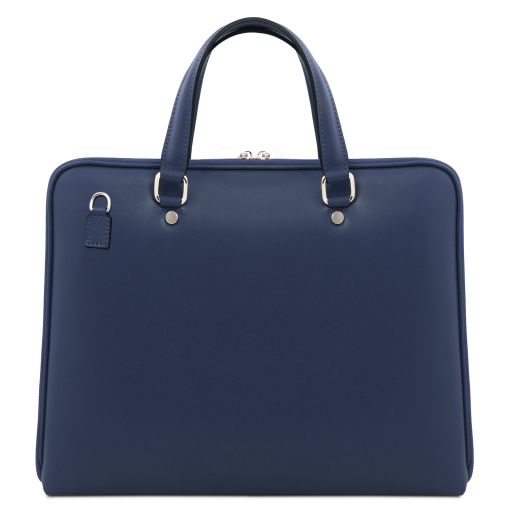 verona-saffiano-leather-business-bag-tl142547 - Tummansininen - kuva 3