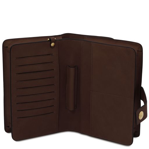 oliver-leather-handy-wrist-bag-tl142608 - Tummanruskea - kuva 6