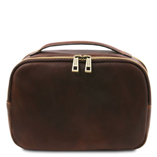 marvin-leather-toiletry-bag-tl142326 - Tummanruskea - kuva 3