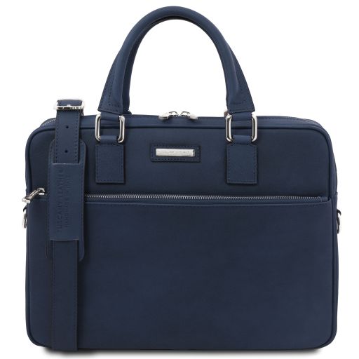 ferrara-leather-laptop-briefcase-tl142620 - Tummansininen