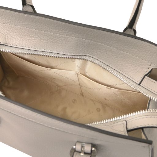 tl-bag-leather-handbag-tl142147 - Light grey - kuva 6