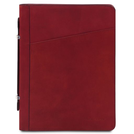 costantino-leather-document-case-with-handle-tl142545 - Punainen