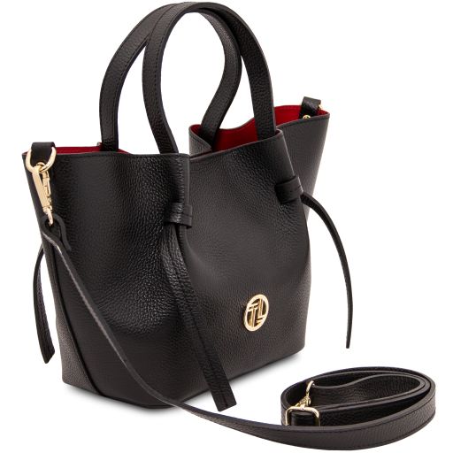 legame-leather-handbag-small-size-tl142482 - Musta - kuva 2