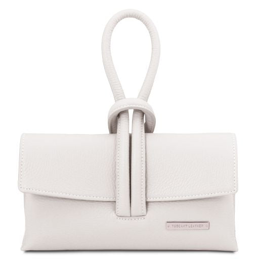 tl-bag-leather-clutch-tl141990 - Valkoinen