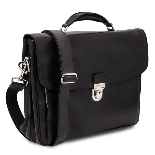 alessandria-leather-multi-compartment-tl-smart-laptop-briefcase-tl140825 - Luonnonväri - kuva 3
