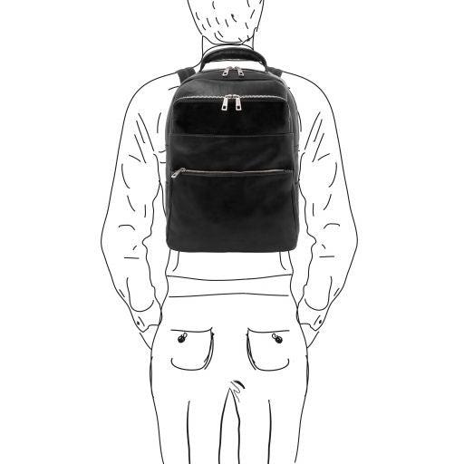 melbourne-leather-laptop-backpack-tl142205 - Musta - kuva 7