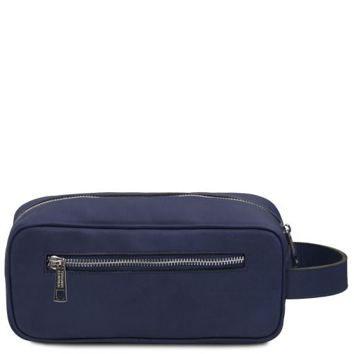 harvey-leather-toiletry-bag-tl142626 - Tummansininen - kuva 3