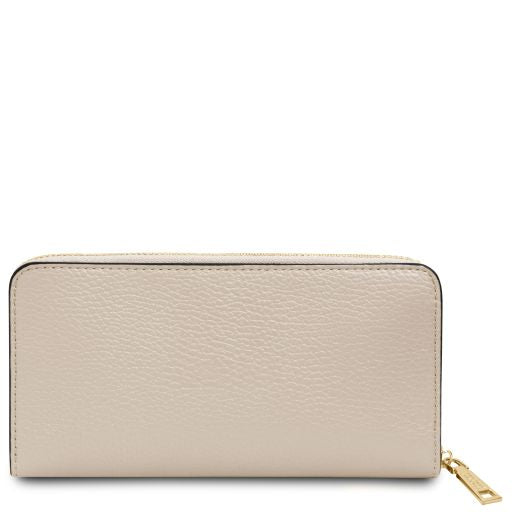 financier-exclusive-zip-around-leather-wallet-tl142485 - Beige - kuva 3