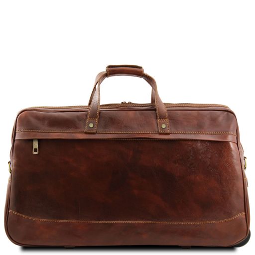 bora-bora-trolley-leather-bag-large-size-tl3067 - Ruskea - kuva 2