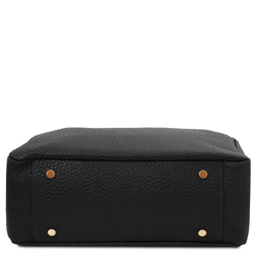 amy-soft-leather-shopping-bag-tl142385 - Musta - kuva 4
