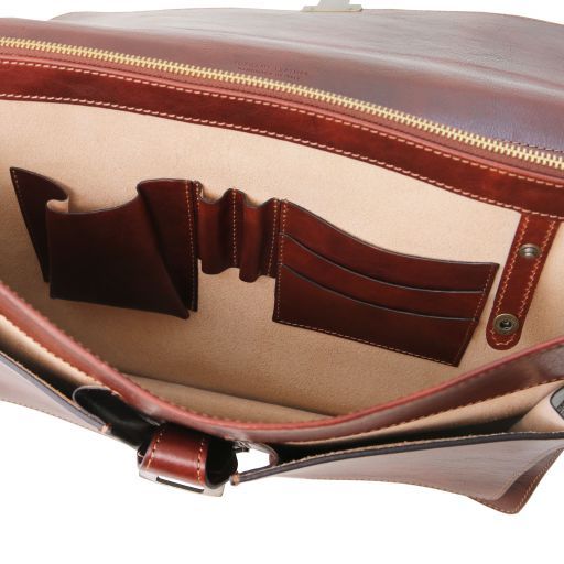 assisi-leather-briefcase-3-compartments-tl141825 - Musta - kuva 9