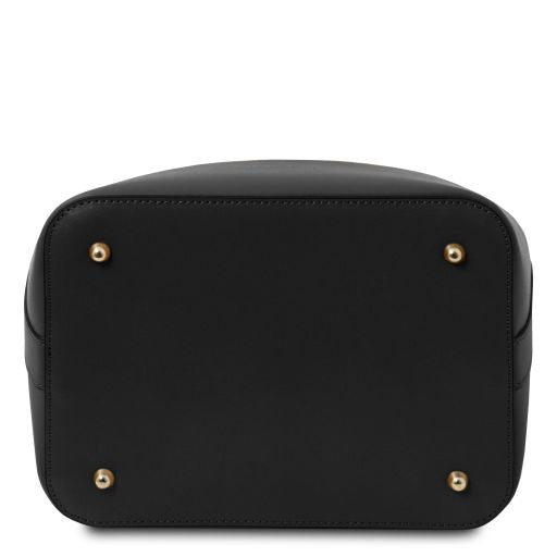 vittoria-leather-bucket-bag-tl141531 - Musta - kuva 3