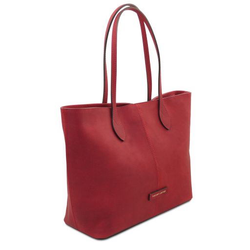 essenza-leather-shoulder-bag-tl142612 - Punainen - kuva 2