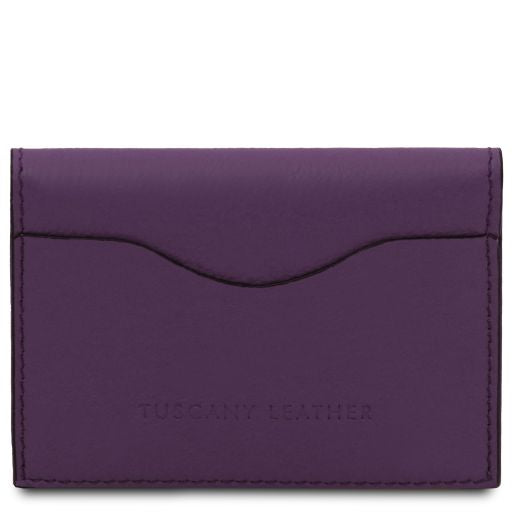 leather-business-card-credit-card-holder-tl142417 - Purple - kuva 3
