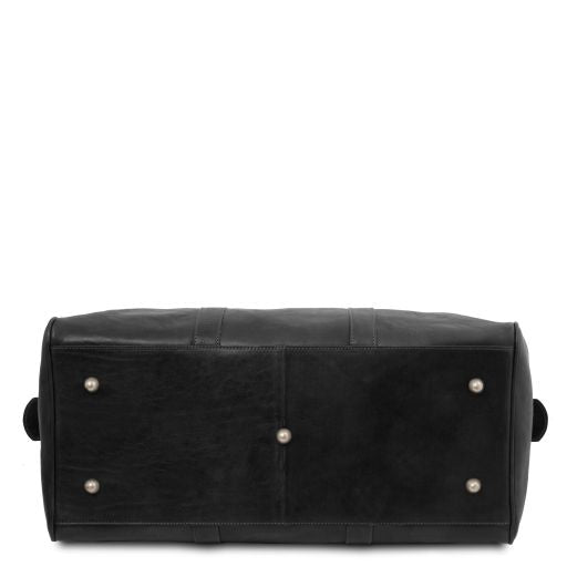 oslo-leather-travel-duffle-bag-weekender-bag-tl141913 - Musta - kuva 2