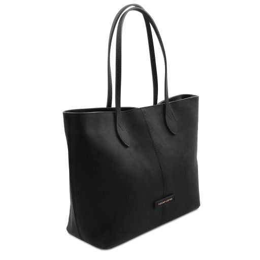 essenza-leather-shoulder-bag-tl142612 - Musta - kuva 2
