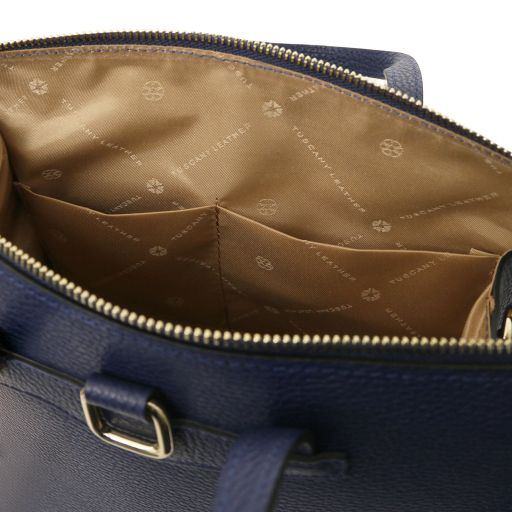 tl-bag-leather-backpack-for-women-tl142211 - Tummansininen - kuva 6
