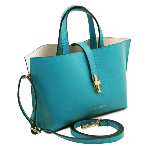 agatha-leather-handbag-tl142456 - Turkoosi - kuva 2