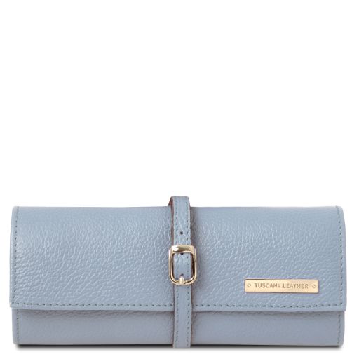soft-leather-jewellery-case-tl142193 - Vaaleansininen
