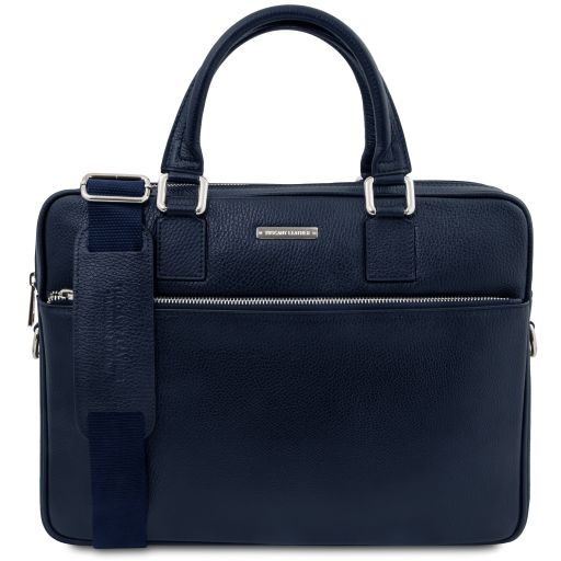 ferrara-leather-laptop-briefcase-tl142548 - Tummansininen