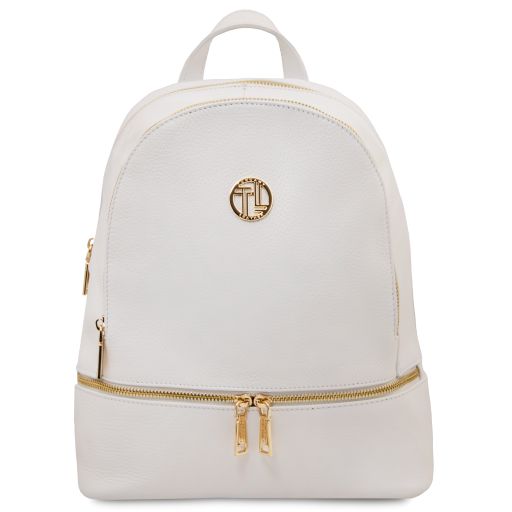 tl-bag-soft-leather-backpack-tl142280 - Valkoinen