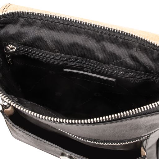 jimmy-leather-crossbody-bag-for-men-with-front-pocket-tl141407 - Musta - kuva 6