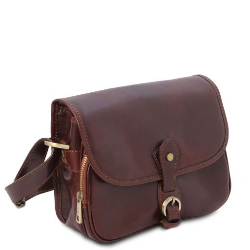 alessia-leather-shoulder-bag-tl142020 - Forest Green - kuva 2