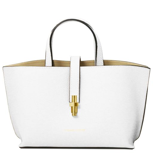agatha-leather-handbag-tl142456 - Valkoinen