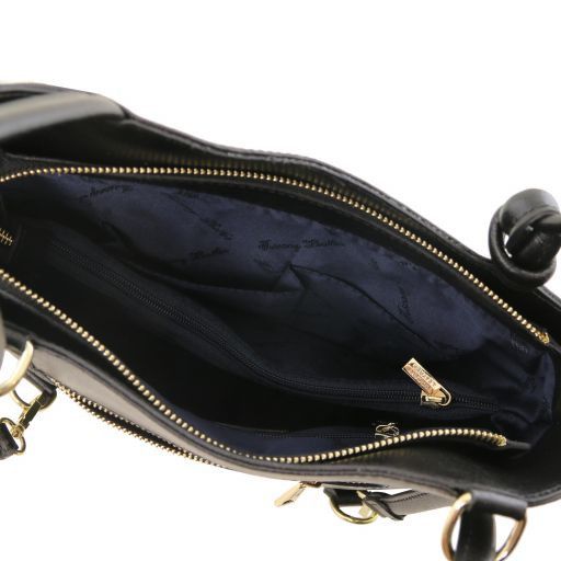 patty-saffiano-leather-convertible-backpack-shoulderbag-tl141455 - Musta - kuva 5