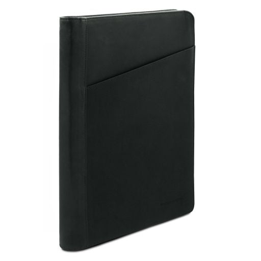 augusto-leather-document-case-with-ring-binder-tl142555 - Musta - kuva 2