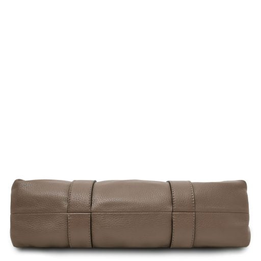 callie-soft-leather-shoulder-bag-tl142415 - Dark Taupe - kuva 4