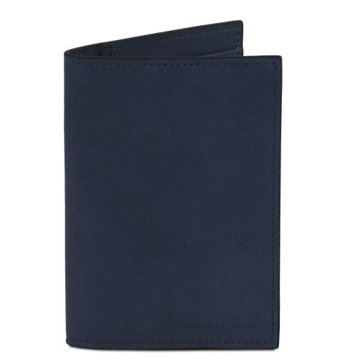 leather-passport-cover-tl142605 - Tummansininen