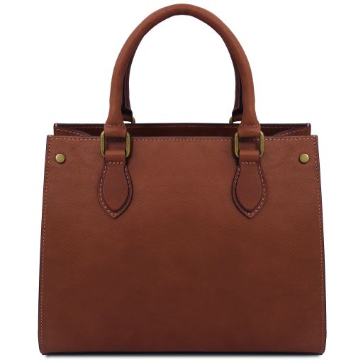 dama-leather-handbag-tl142564 - Ruskea - kuva 3