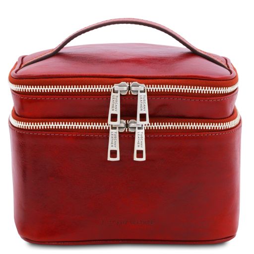 eliot-leather-toiletry-bag-tl142045 - Punainen