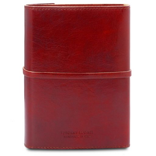 leather-journal-notebook-tl142027 - Punainen - kuva 3