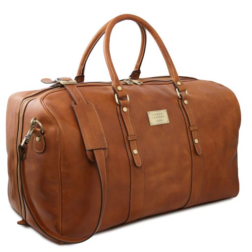 francoforte-exclusive-leather-weekender-travel-bag-tl142338 - Luonnonväri - kuva 2
