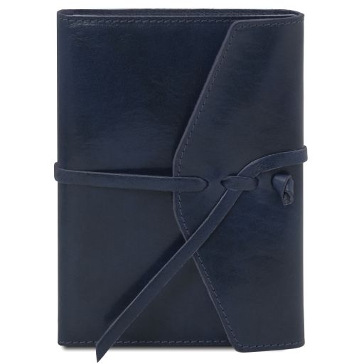 leather-journal-notebook-tl142027 - Tummansininen