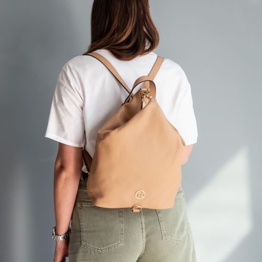 dublin-soft-leather-backpack-tl142501 - Caramel - kuva 7
