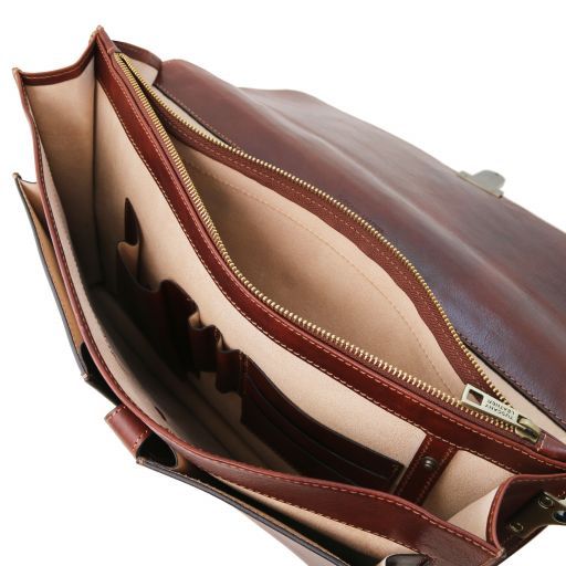 assisi-leather-briefcase-3-compartments-tl141825 - Musta - kuva 10