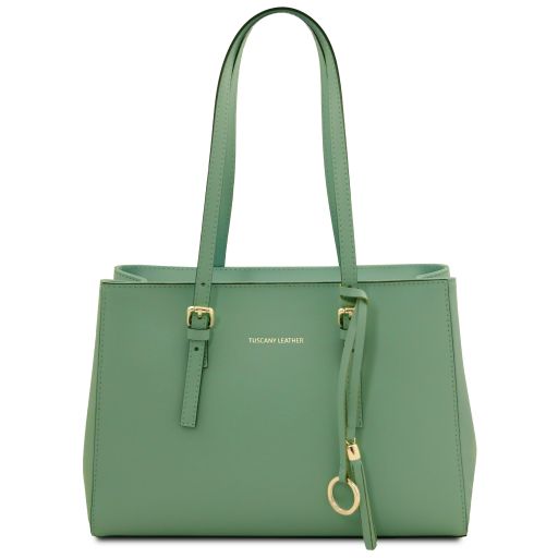 tl-bag-leather-shoulder-bag-tl142037 - Mint Green