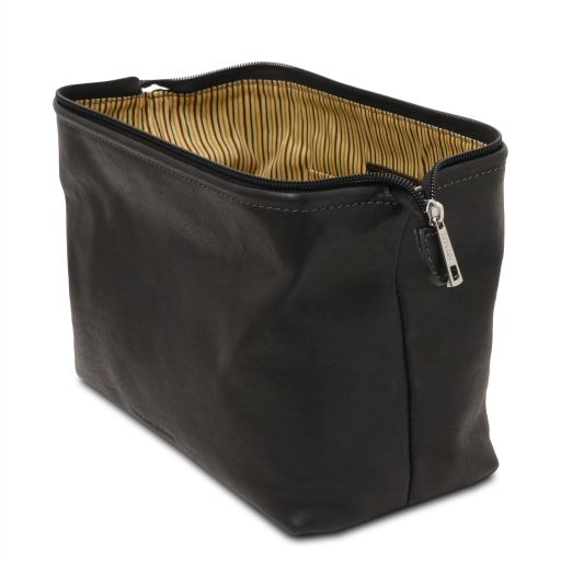 smarty-leather-toiletry-bag-large-size-tl141219 - Musta - kuva 4