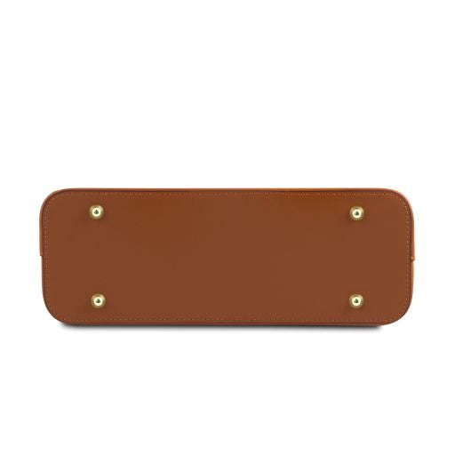 olimpia-leather-tote-small-size-tl141521 - Konjakki - kuva 4